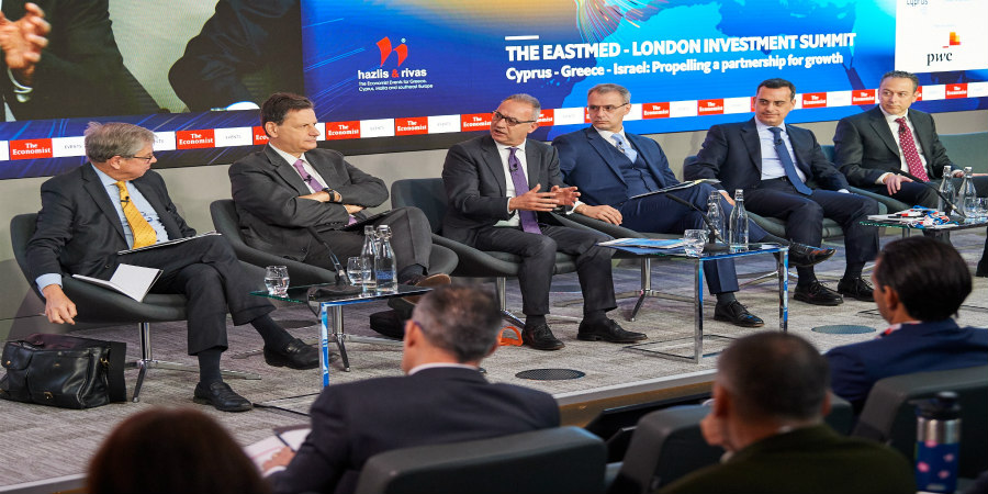 «EASTMED-LONDON INVESTMENT SUMMIT» του Economist στο Λονδίνο